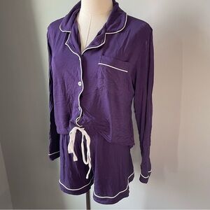 Sioro Sleepwear 2 Piece Long Sleeve Sleepwear Set (S)